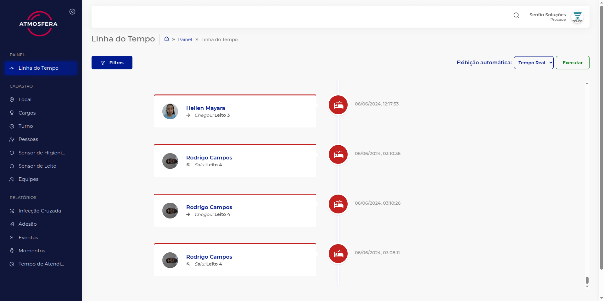 Plataforma Hospitalar Atmosfera